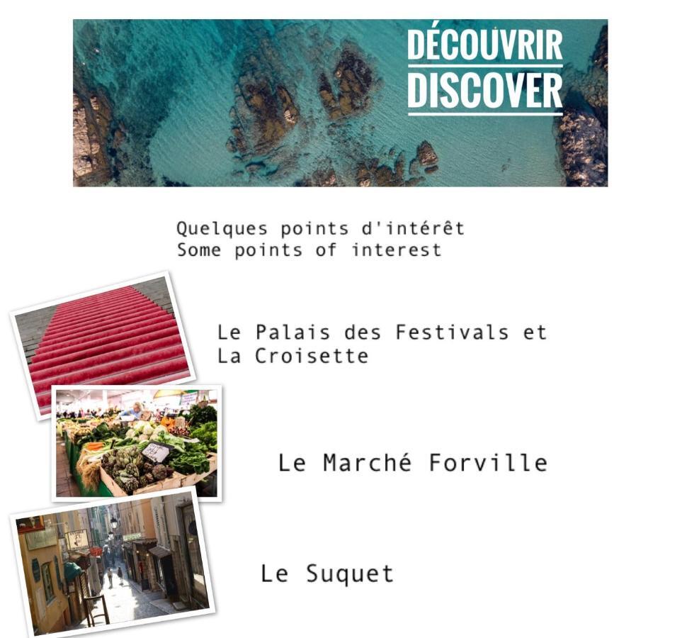 戛纳Lovely Studio 1Bdr City Center Studio La Tete Dans Les Etoiles公寓 外观 照片